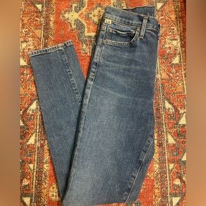 Citizens of Humanity Olivia Exposed Fly High Rise Slim Ankle Jean - size 26